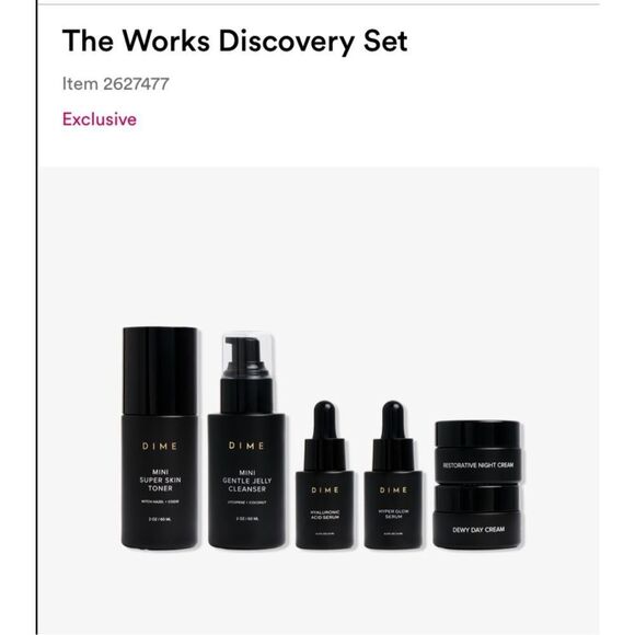 DIME 5 Piece Discovery Kit - Picture 1 of 4